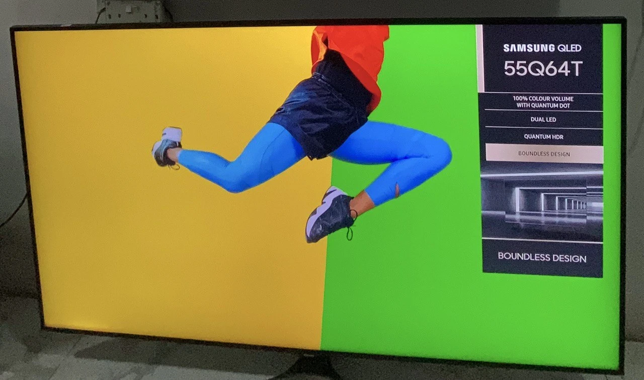 Samsung  55'' Smart QLED  4k HDR 2020 TV
