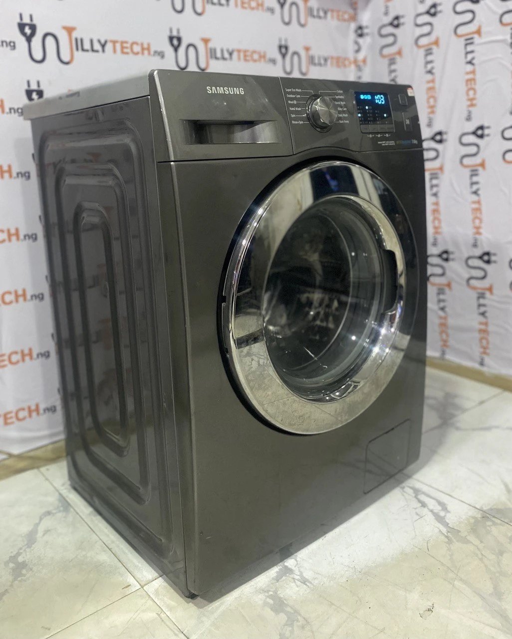 Samsung 8kg Auto wash&spin Ecobubble front loader washing machine