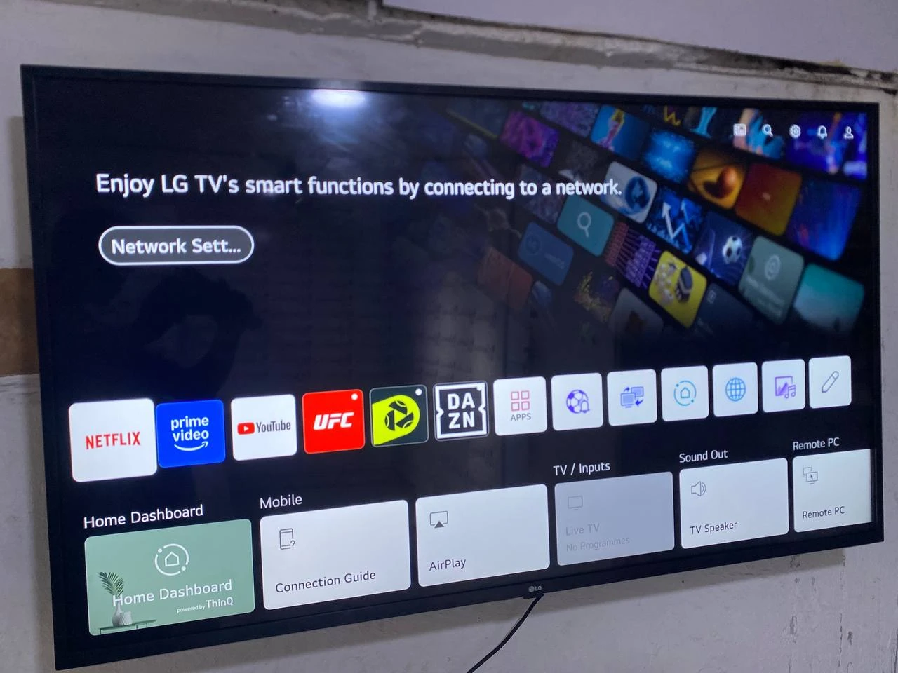 LG 55” Smart UHD 4K HDR 2018/19 Television