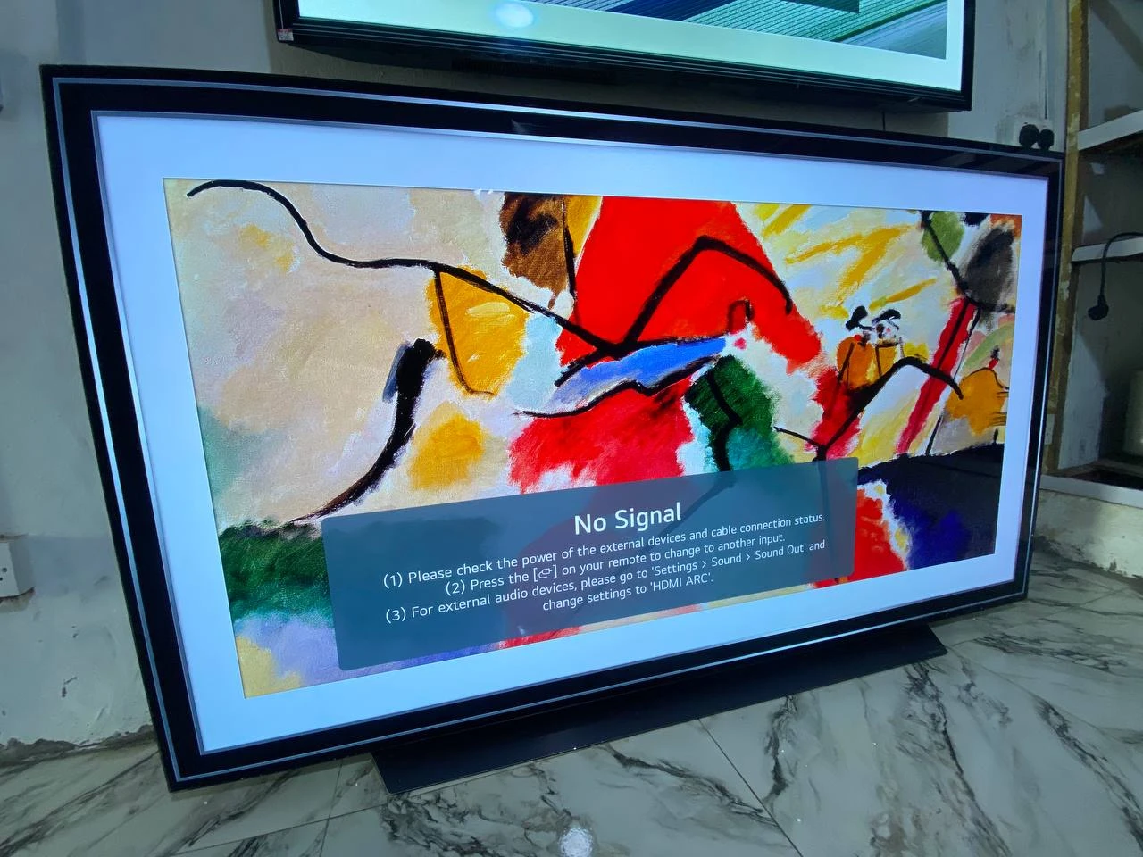 LG  77” Smart  Oled 4k HDR Flat Screen Television