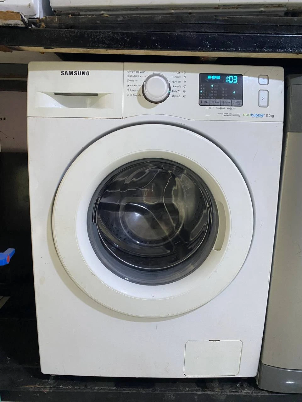 Samsung 8kg Wash & Spin Front Loader Ecobubble Washing Machine