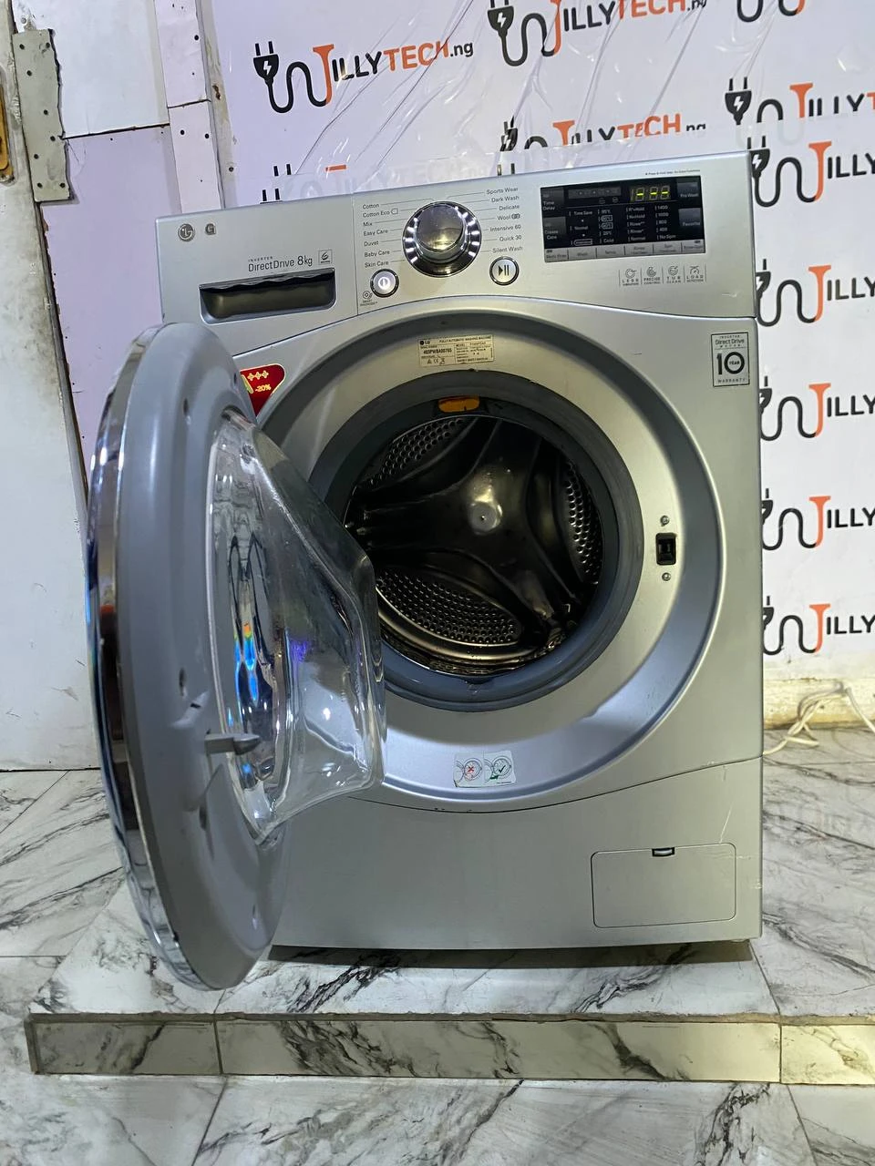 LG 8kg Wash and Spin Front Loader Inverter Direct Drive Washing Machine