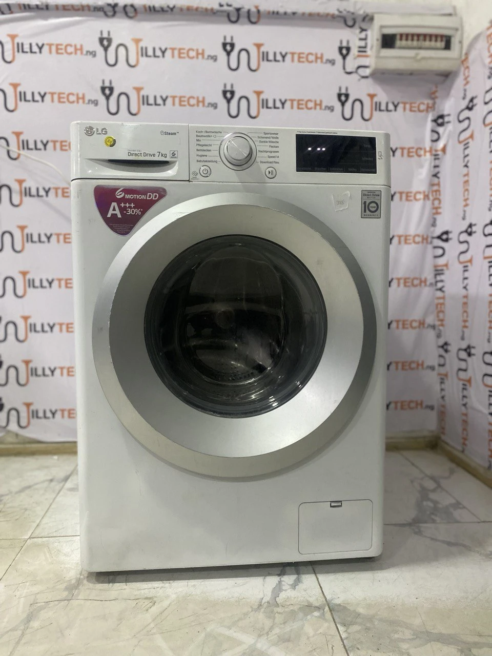 LG 7kg Inveter Direct Drive Auto Wash & Spin Front Loader Washing Machine