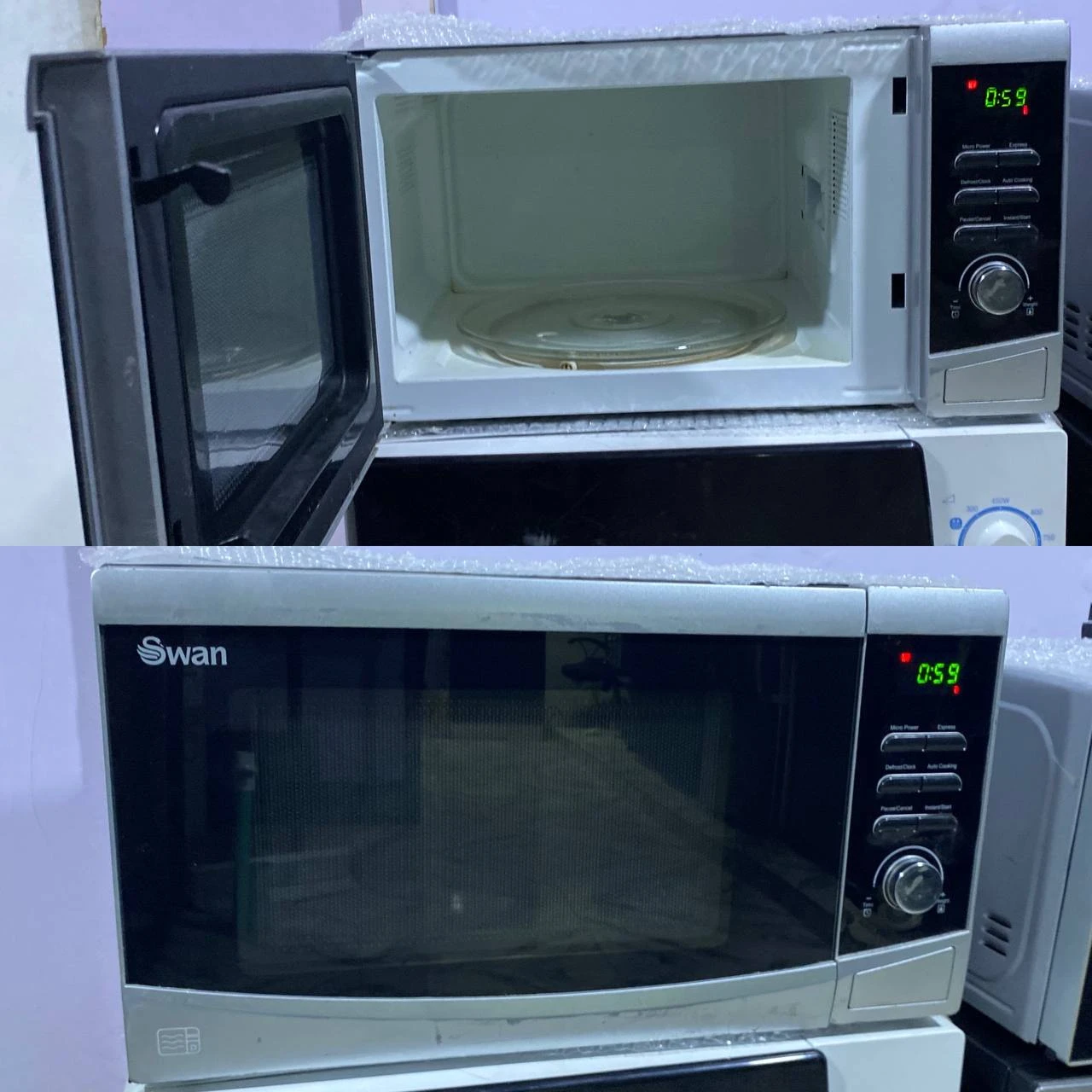Swan Single Microwave Model no: SM22110S