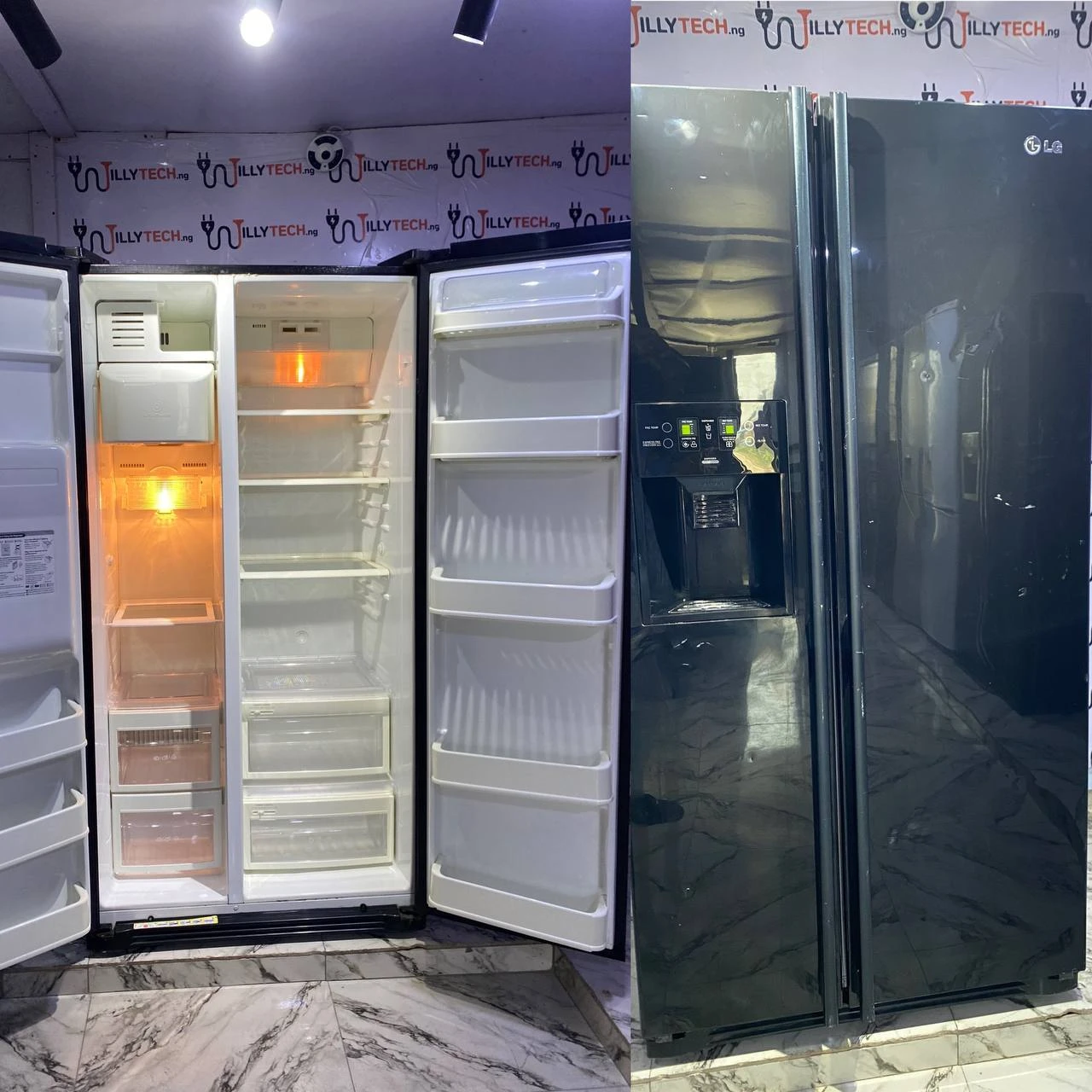 LG 750L Side by Side Water Dispenser Fridge & Freezer Inverter Refrigerator