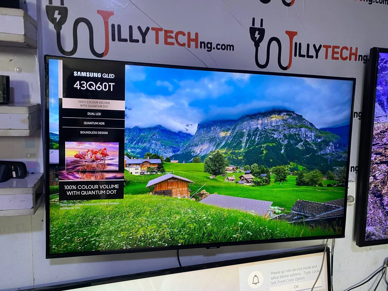 Samsung 43” Smart Qled (Q60T) 4K HDR Flat Screen 2020 Tv