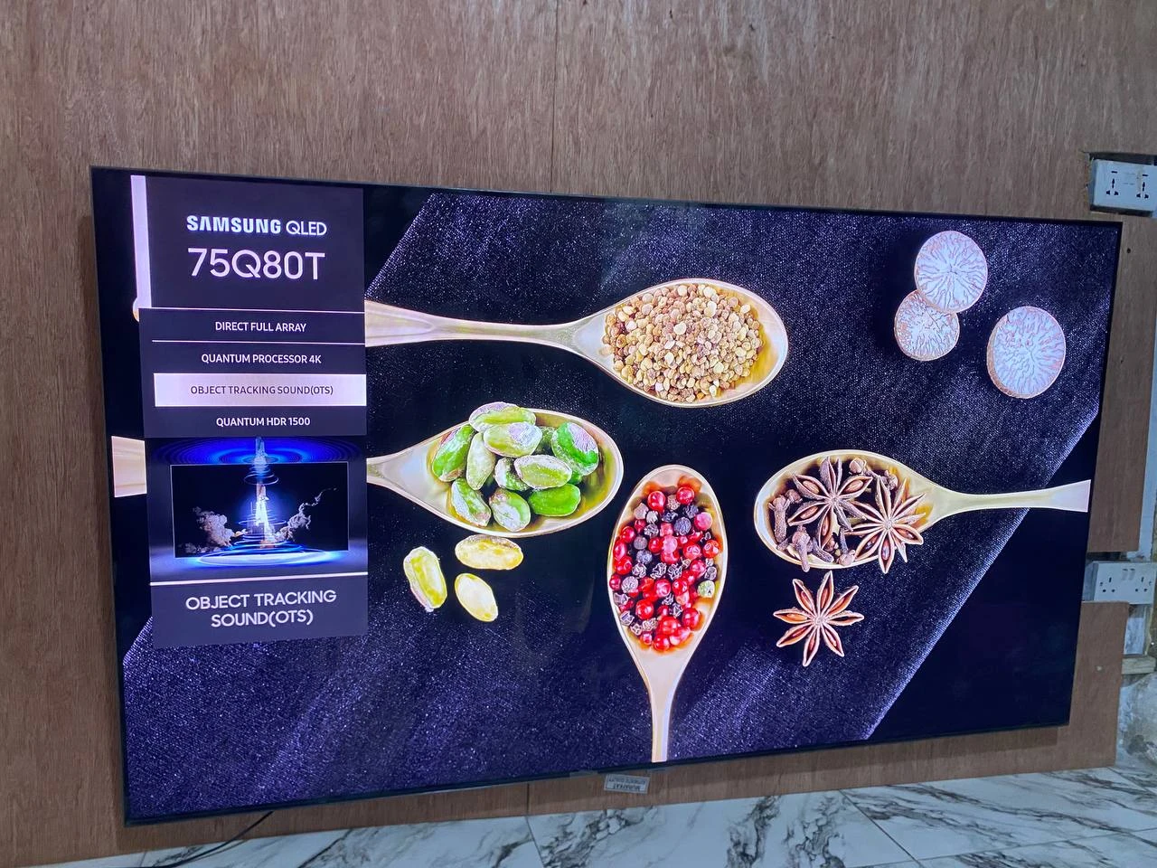 Samsung Qled 75” Smart 4K...